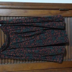 LuLaRoe 2xl floral skirt